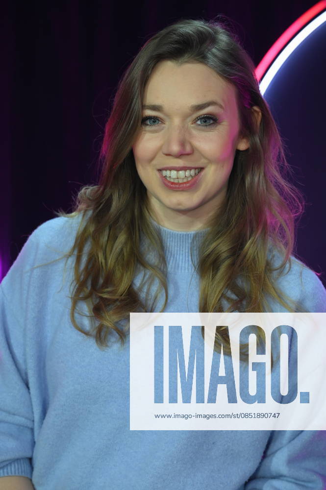 Actress and comedian Victoria Abelmann Brockmann as a guest on the ARD show Ladies Night - the only comedy and cabaret show with an all-female cast on German-speaking television