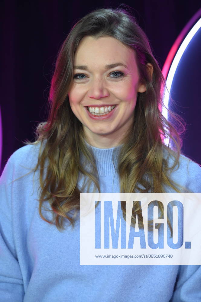 Actress and comedian Victoria Abelmann Brockmann as a guest on the ARD show Ladies Night - the only comedy and cabaret show with an all-female cast on German-speaking television
