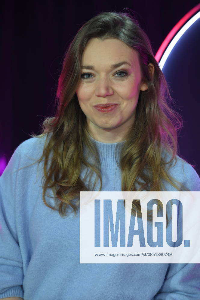 Actress and comedian Victoria Abelmann Brockmann as a guest on the ARD show Ladies Night - the only comedy and cabaret show with an all-female cast on German-speaking television