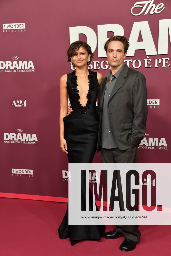 Rome, Cinema Adriano Premiere of the film The drama - a secret and forever , In the photo: Zendaya Robert Pattinson