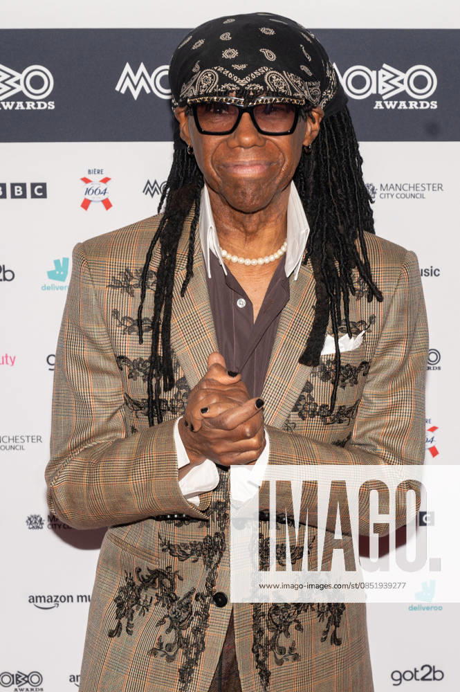 Mobo Awards 2026 Arrivals for the Mobo Awards 2026 at the Co-Op Live Arena in Manchester Featuring: Nile Rogers Where: Manchester, United Kingdom When: 27 Mar 2026 Credit: Graham Finney WENN Manchester United Kingdom