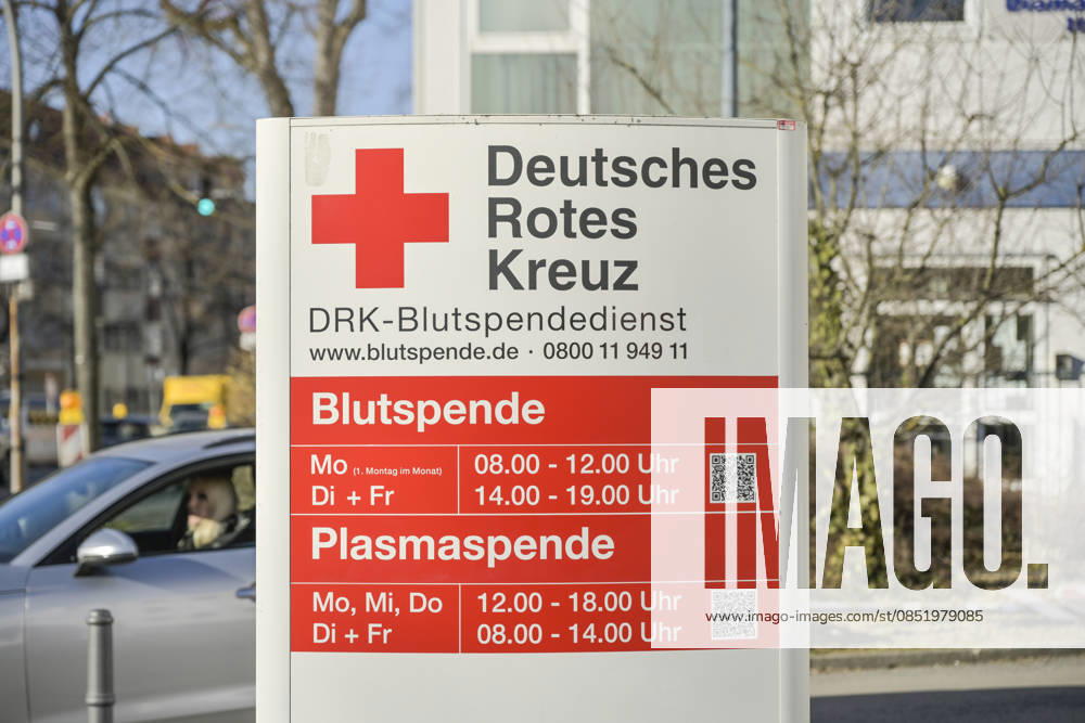 DRK, German Red Cross Blood Donor Service, Hindenburgdamm, Berlin, Germany