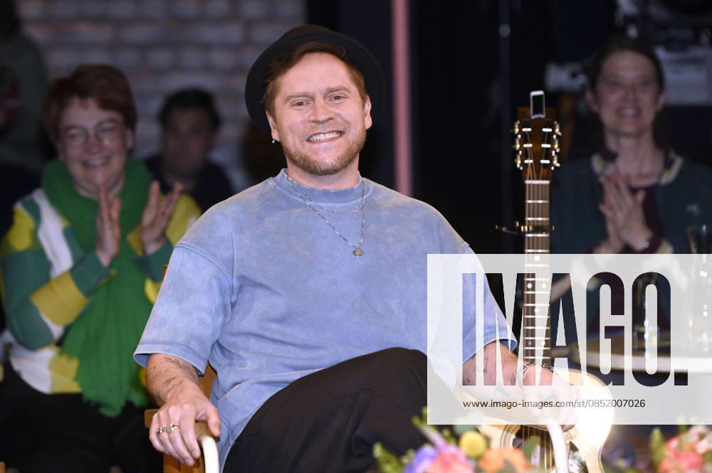 Johannes Oerding at the recording of the RB talk show 3nach9 at Radio Bremen Studio Bremen, 27 03 2026 Foto:xC.xNiehausx xFuturexImagex 3nach9_6320