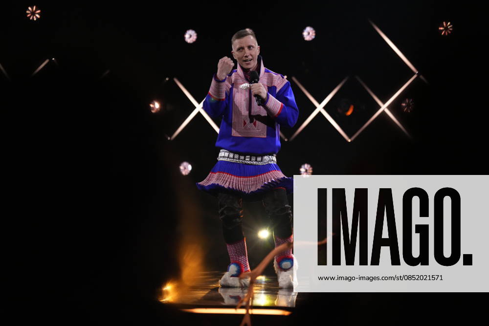Sami Grand Prix 2016 Kautokeino 20260328 Niillas Bongo sang Našša alddut during the final of the Sami Grand Prix SGP, in the sports hall in Kautokeino on Saturday evening Sami Grand Prix is an annual Sami song and joke competition that brings together participants from all over Sapmi, spanning Norway, Sweden and Finland