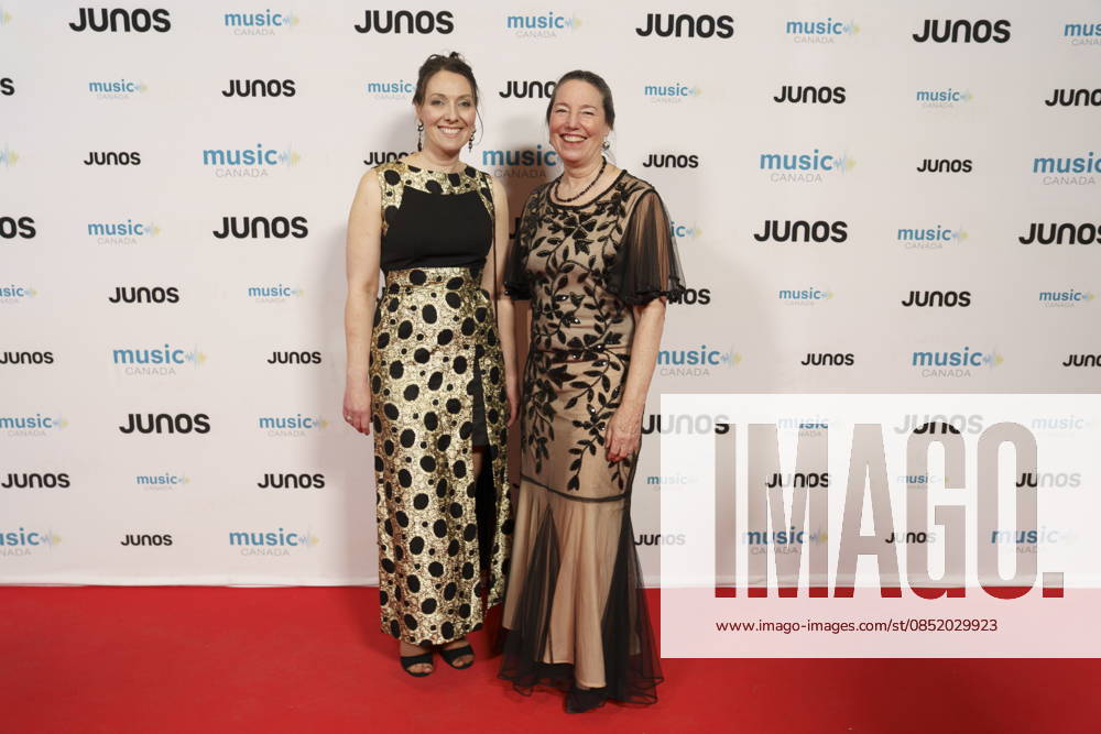 Hamilton, On, CAN: Members of the Winnipeg Jazz Orchestra, nominated for Jazz Album of the Year, Group, on the red carpet at the 2026 Juno Awards Gala in Hamilton, Saturday, March 28, 2026. Hamilton CAN - ZUMAc35_ 20260328_zaf_c35_088