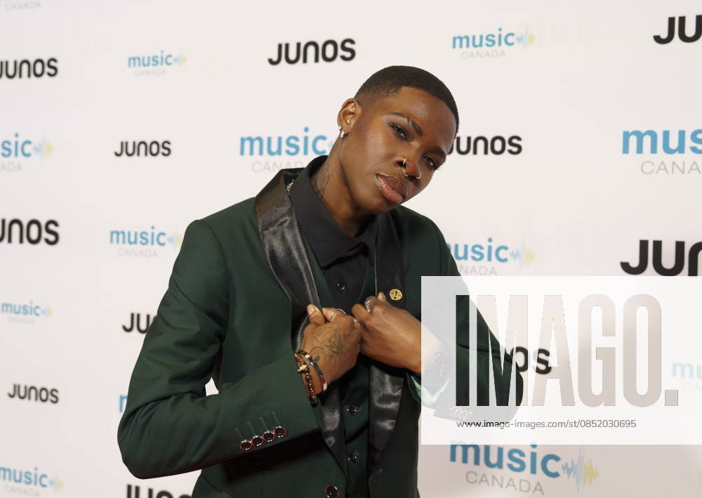 Hamilton, On, CAN: Haviah Mighty, nominated for music video of the year, on the red carpet at the 2026 Juno Awards Gala in Hamilton, Saturday, March 28, 2026. Hamilton CAN - ZUMAc35_ 20260328_zaf_c35_092