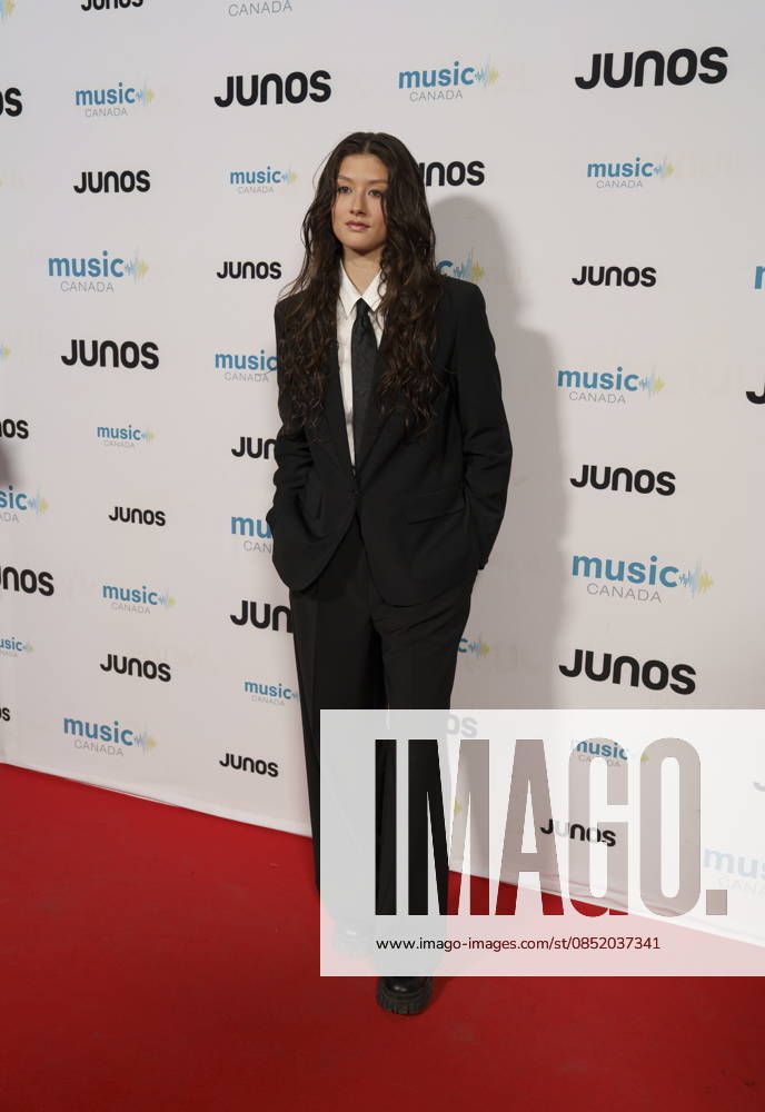 Hamilton, On, CAN: Jade LeMac, nominated for Breakthrough Artist of the Year, on the red carpet at the 2026 Juno Awards Gala in Hamilton, Ont. on Saturday, March 28, 2026. Hamilton CAN - ZUMAc35_ 20260328_zaf_c35_152