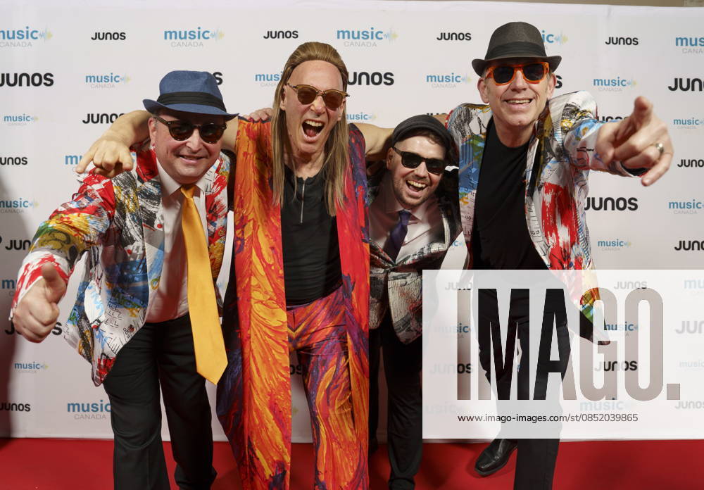 Hamilton, On, CAN: Members of Shuffle Demons, nominated for Jazz Album of the Year, Group, on the red carpet at the 2026 Juno Awards Gala in Hamilton, Saturday, March 28, 2026. Hamilton CAN - ZUMAc35_ 20260328_zaf_c35_176