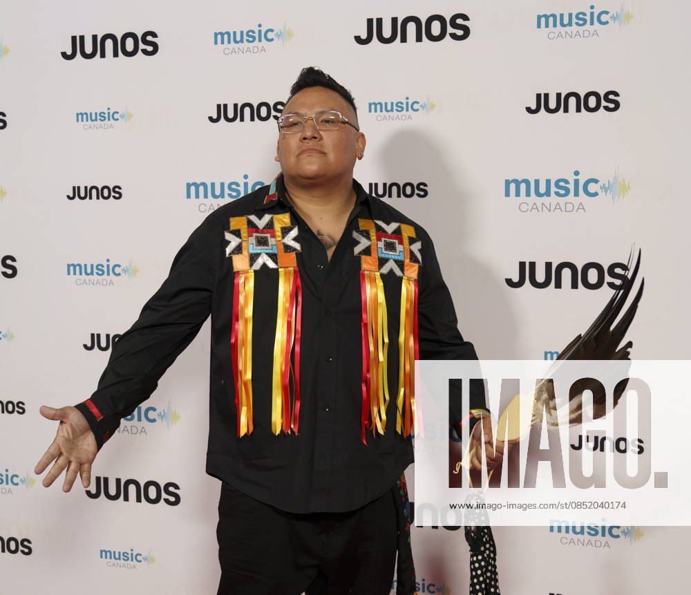 Hamilton, On, CAN: YB Nakota, nominated for Traditional Indigenous Artist or Group of the Year, on the red carpet at the 2026 Juno Awards Gala in Hamilton, Saturday, March 28, 2026. Hamilton CAN - ZUMAc35_ 20260328_zaf_c35_178