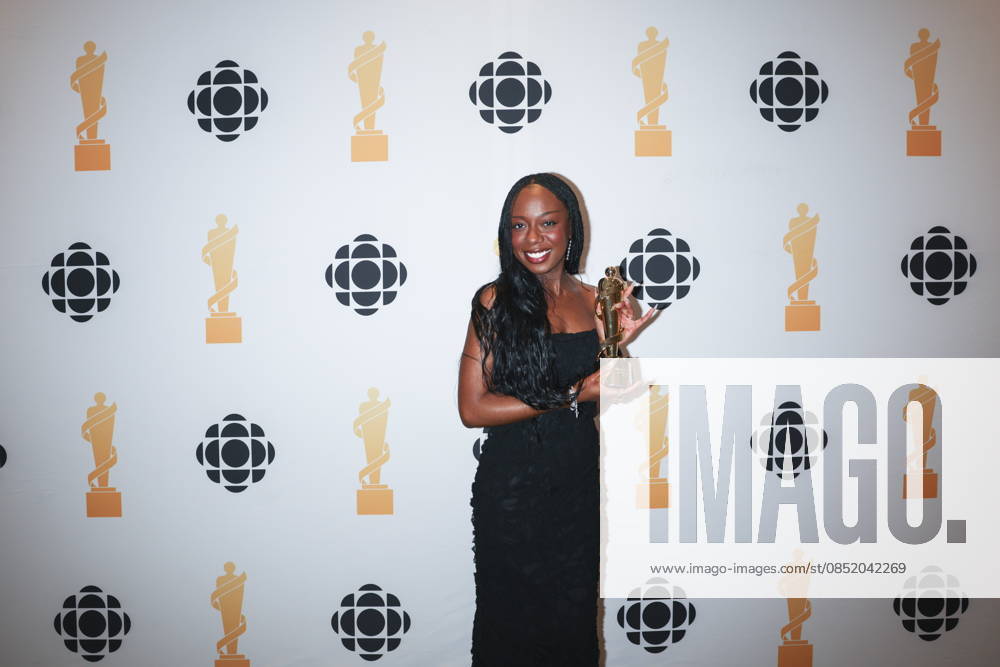 Debby Friday poses for photos after winning Dance Recording of the Year during the 2026 Juno Awards Gala in Hamilton, Saturday, March 28, 2026. Hamilton Canada - ZUMAc35_ 20260328_zaf_c35_184
