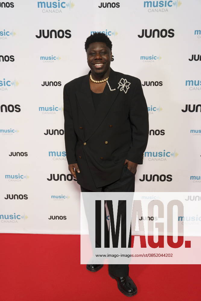 Hamilton, On, CAN: Kofi Dartey, nominated for Contemporary Christian Gospel Album of the Year, on the red carpet at the 2026 Juno Awards Gala in Hamilton, Saturday, March 28, 2026. Hamilton CAN - ZUMAc35_ 20260328_zaf_c35_199