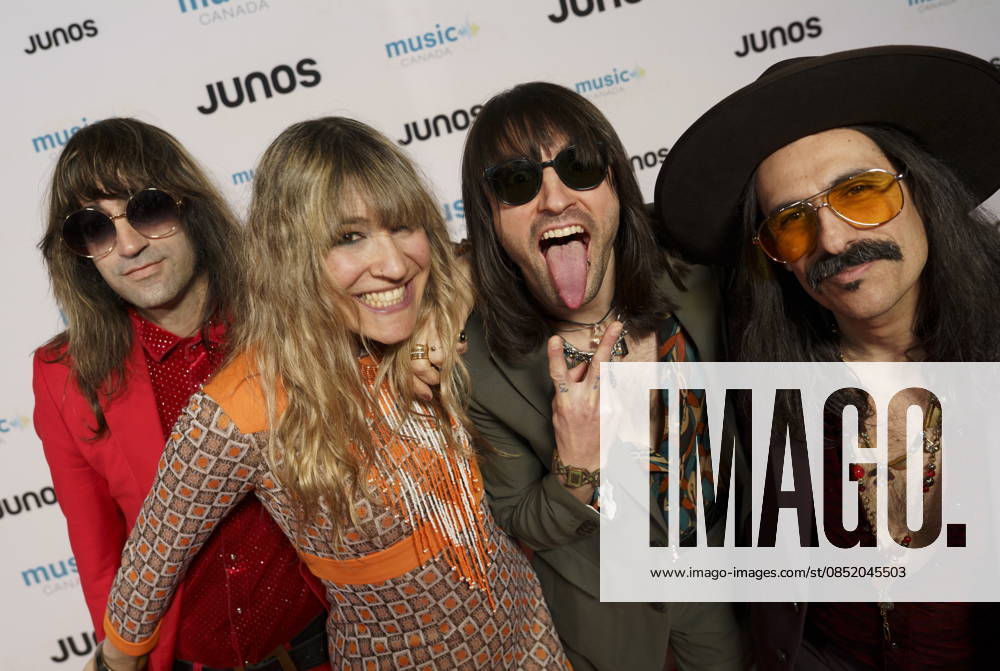 Hamilton, On, CAN: The Damn Truth, nominated for Rock Album of the Year, on the red carpet at the 2026 Juno Awards Gala in Hamilton, Saturday, March 28, 2026. Hamilton CAN - ZUMAc35_ 20260328_zaf_c35_203
