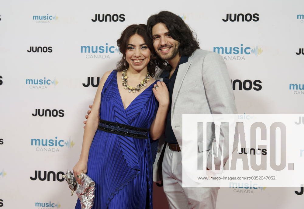 Hamilton, On, CAN: Members of Kazdoura, nominated for Global Music Album of the Year, on the red carpet at the 2026 Juno Awards Gala in Hamilton, Saturday, March 28, 2026. Hamilton CAN - ZUMAc35_ 20260328_zaf_c35_212