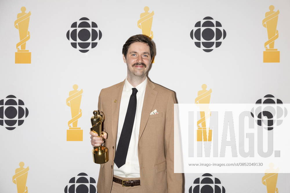 Adam Christie poses for photos after winning Comedy Album of the Year during the 2026 Juno Awards Gala in Hamilton, Saturday, March 28, 2026. Hamilton Canada - ZUMAc35_ 20260328_zaf_c35_223