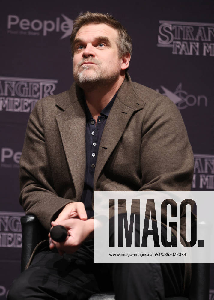 Exclusive David Harbour at the SFM9 Stranger Things Cult Series Convention at the Villepinte Exhibition Center on March 28, 2026 Denis Guignbourg Bestimage Exclusive For Germany call for price SFM9 Stranger Things Cult Series Convention at the Villepinte Exhibition Center on March 28, 2026 Paris France