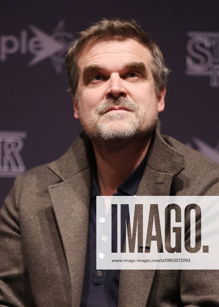 Exclusive David Harbour at the SFM9 Stranger Things Cult Series Convention at the Villepinte Exhibition Center on March 28, 2026 Denis Guignbourg Bestimage Exclusive For Germany call for price SFM9 Stranger Things Cult Series Convention at the Villepinte Exhibition Center on March 28, 2026 Paris France