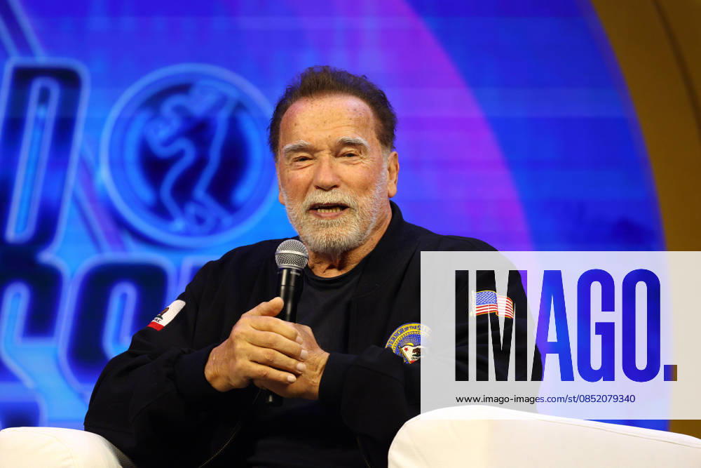 Birmingham, UK. Arnold Schwarzenegger at the Arnold Sports Festival UK 2026. The NEC. 28th March 2026. LMK430-S290326-001 Anfisa Polyushkevych Landmark Media .