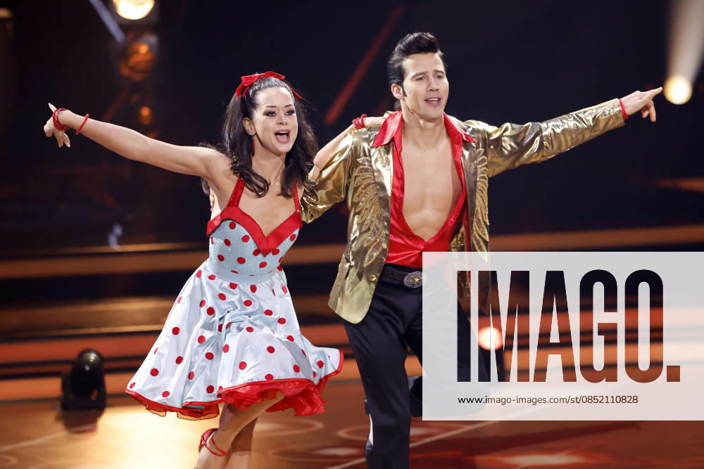 Internet personality Joel Mattli with dancer Malika Dzumaev at the fourth dance show of the 19th season of the RTL dance show Lets Dance at the Coloneum Cologne, 29 03 2026 NRW Germany