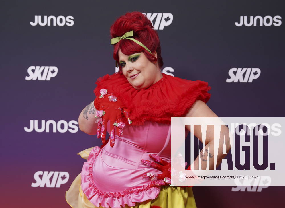 Begonia arrives at the 2026 Juno Awards in Hamilton, on Sunday March 29, 2026. Hamilton CANADA - ZUMAc35_ 20260329_zaf_c35_161