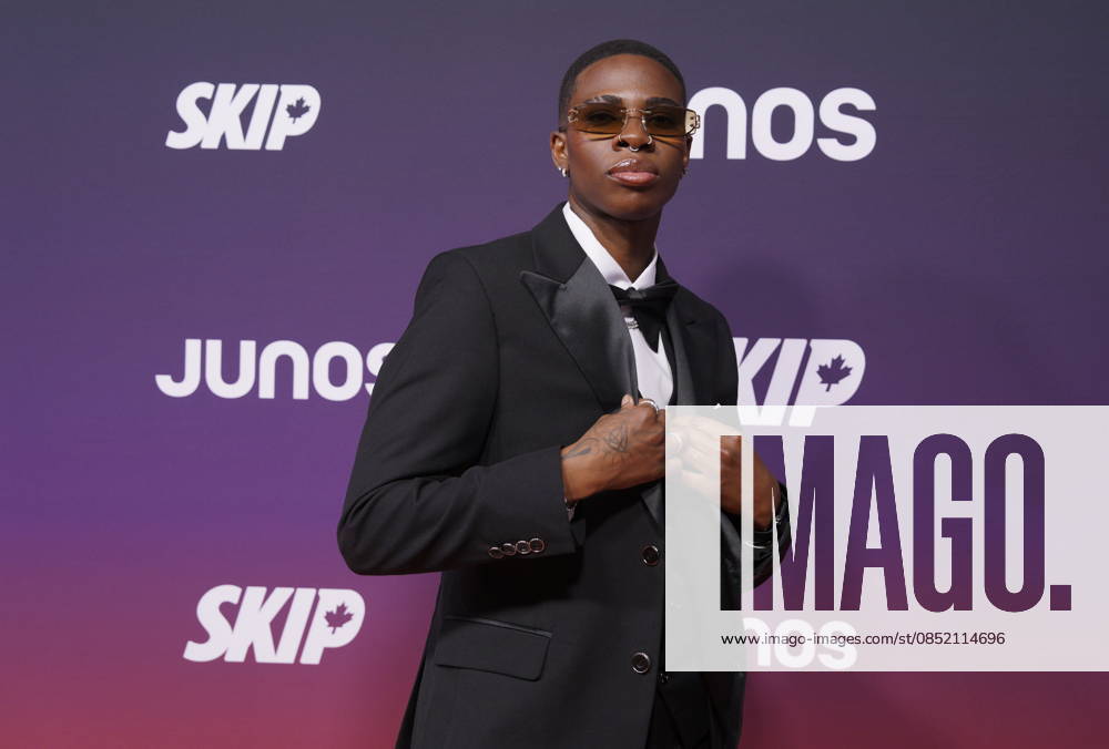 Omega Mighty arrives at the 2026 Juno Awards in Hamilton, on Sunday March 29, 2026. Hamilton CANADA - ZUMAc35_ 20260329_zaf_c35_177