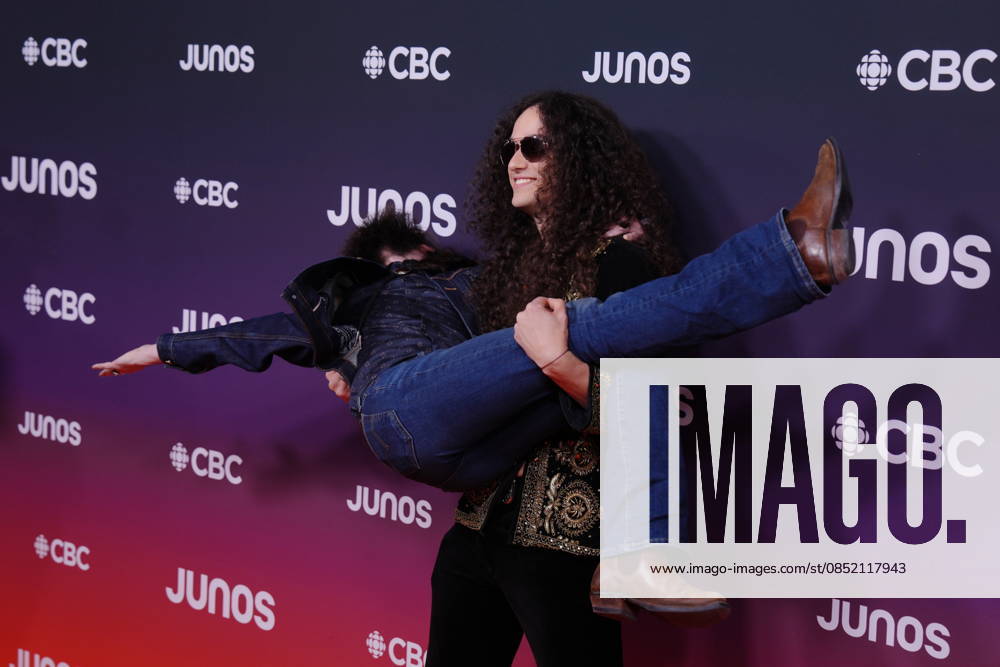 Crown Lands arrive at the 2026 Juno Awards in Hamilton, on Sunday, March 29, 2026. Hamilton CANADA - ZUMAc35_ 20260329_zaf_c35_198