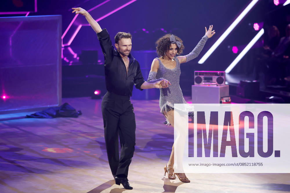 Singer Nadja Benaissa No Angels and professional dancer Vadim Garbuzov at the fourth dance show of the 19th season of the RTL dance show Lets Dance at the Coloneum Cologne, 29 03 2026 NRW Germany