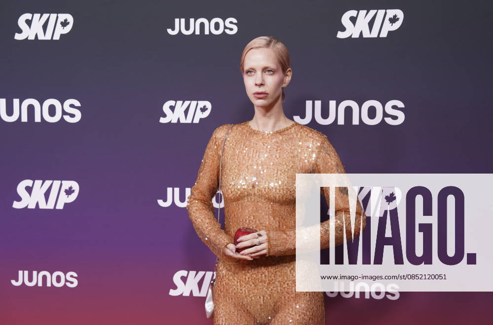 AADJA arrives at the 2026 Juno Awards in Hamilton, on Sunday March 29, 2026. Hamilton CANADA - ZUMAc35_ 20260329_zaf_c35_209
