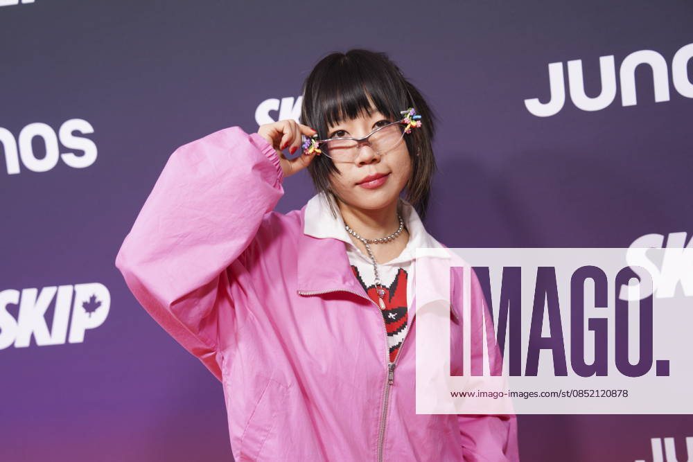 Korea Town Acid arrives at the 2026 Juno Awards in Hamilton, on Sunday March 29, 2026. Hamilton CANADA - ZUMAc35_ 20260329_zaf_c35_214