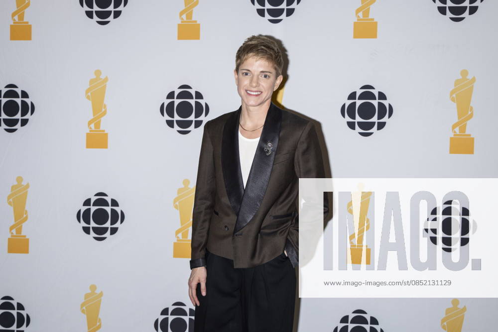 Mae Martin poses for photos during the 2026 Juno Awards in Hamilton, on Sunday March 29, 2026. Hamilton Canada - ZUMAc35_ 20260329_zaf_c35_273