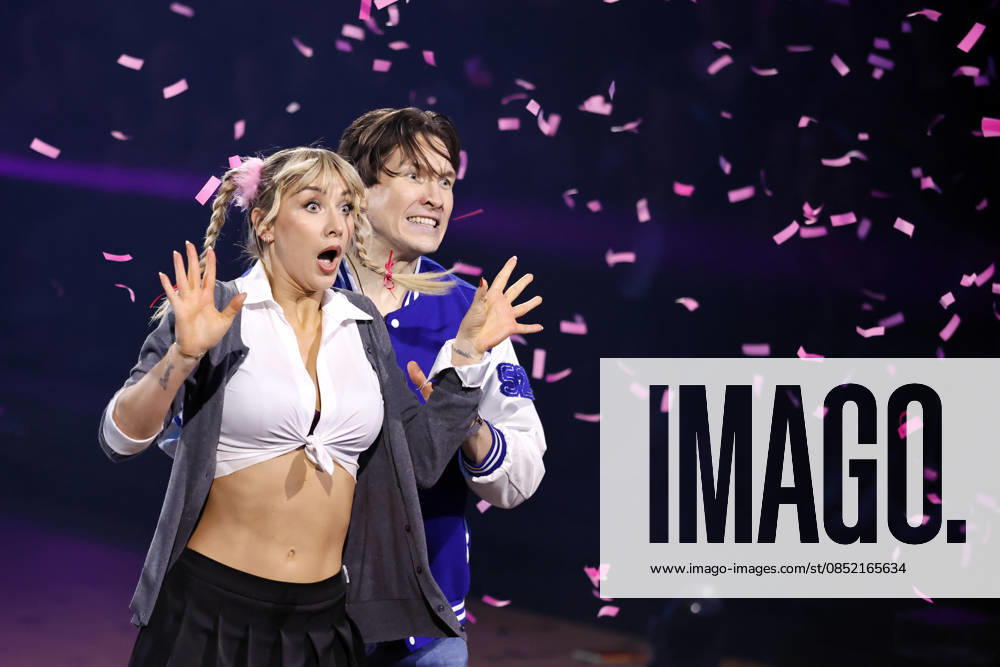 Singer Anna Carina Woitschack and dancer Evgeny Vinokurov at the fourth dance show of the 19th season of the RTL dance show Lets Dance at the Coloneum Cologne, 29 03 2026 NRW Germany