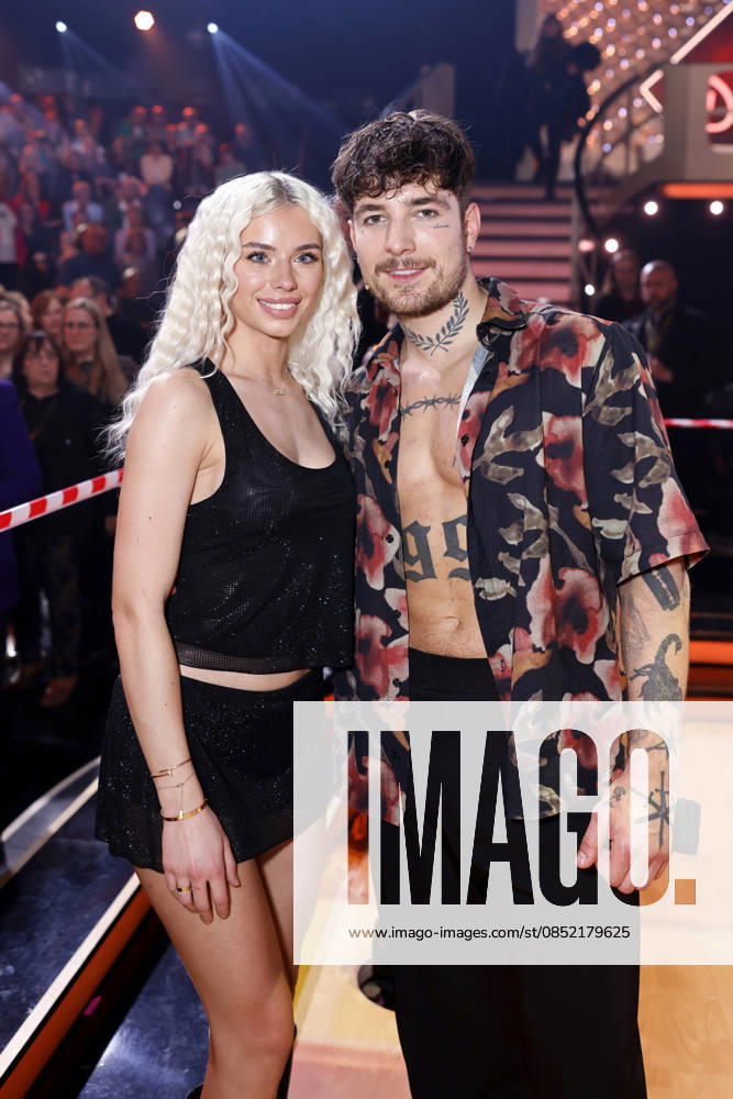 Content creator Willi Banner and influencer Kim Schiele sister Kim at the fourth dance show of the 19th season of the RTL dance show Lets Dance at the Coloneum Cologne, 29 03 2026 NRW Germany