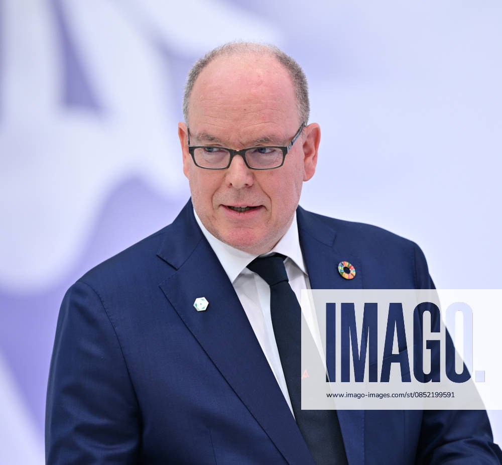 ChangeNOW 2026 meetings in Paris PARIS, FRANCE - MARCH 30: Albert II, Prince of Monaco, speaks during the ‘ChangeNow 26’ at the Grand Palais in Paris, France on March 30, 2026. Mustafa Yalcin Anadolu Paris France. Editorial use only. Please get in touch for any other usage.