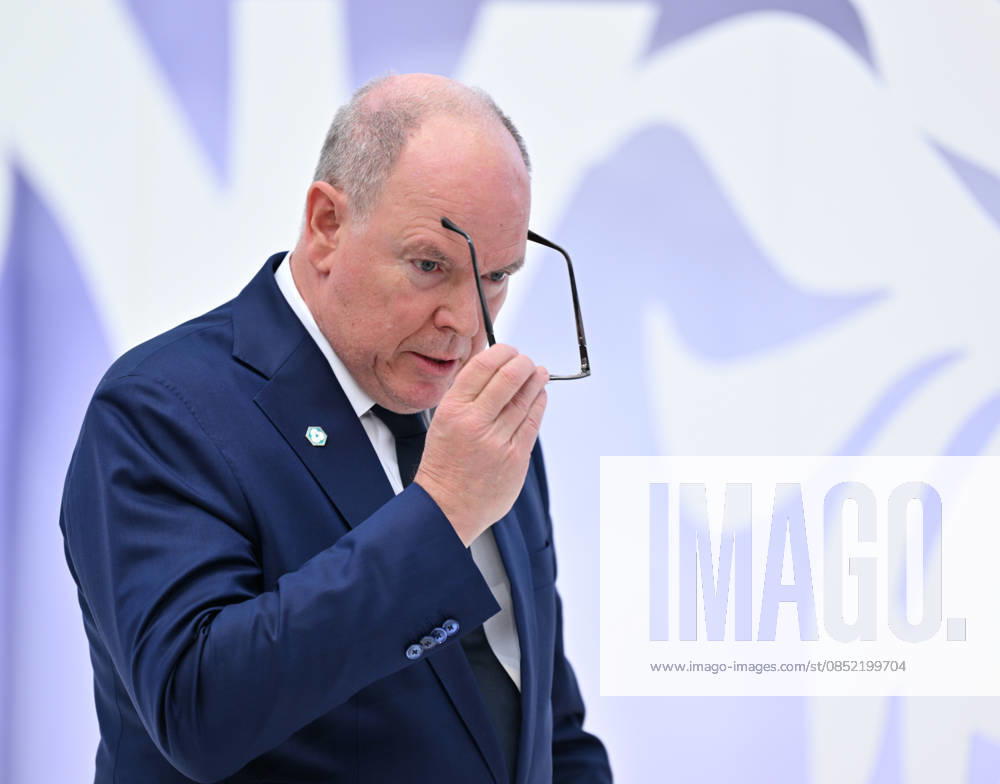 ChangeNOW 2026 meetings in Paris PARIS, FRANCE - MARCH 30: Albert II, Prince of Monaco, speaks during the ‘ChangeNow 26’ at the Grand Palais in Paris, France on March 30, 2026. Mustafa Yalcin Anadolu Paris France. Editorial use only. Please get in touch for any other usage.