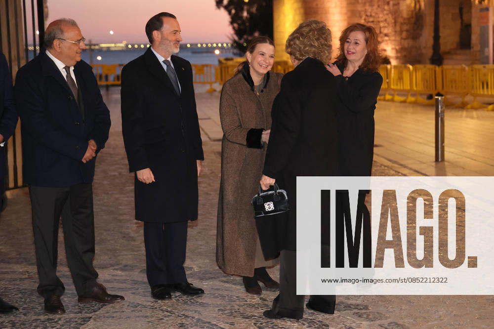 Queen Sofia attends the annual Easter concert to benefit Projecte Home Balears Queen Sofia 2d greets the president of the Parliament, Gabriel Le Senne 2i the president of the Balearic Government, Marga Prohens c and the president of the Congress, Francina Armengol i on her arrival at the annual Easter concert, in the Cathedral Basilica of Santa Maria de Mallorca, on March 30, 2026, in Palma de Mallorca, Mallorca, Balearic Islands Spain The Balearic Symphony Orchestra and the Choir of the University of the Balearic Islands have performed the Easter concert Verdis Requiem for the benefit of Proyecto Hombre The organization has indicated that the proceeds of the program will go entirely to the treatment and prevention programs developed by th