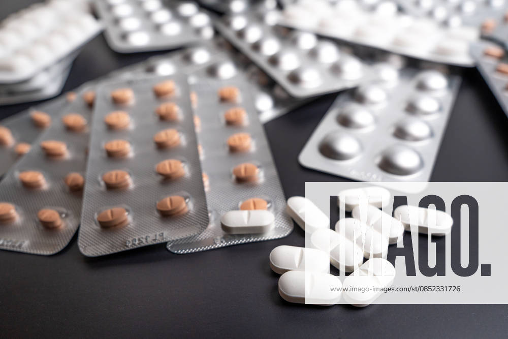 Bavaria, Germany March 31, 2026: Various medications and tablets play a central role in the pharmaceutical industry specifically in the research, development, and production of drugs and influence markets, prices, and global healthcare.