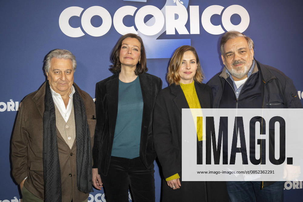 Cocorico 2 Premiere - Paris Christian Clavier, Marianne Denicourt, Chloe Coulloud and Didier Bourdon during the premiere of COCORICO 2 in Paris on March 31, 2026. Photo by Eliot Blondet ABACAPRESS.COM Paris France France