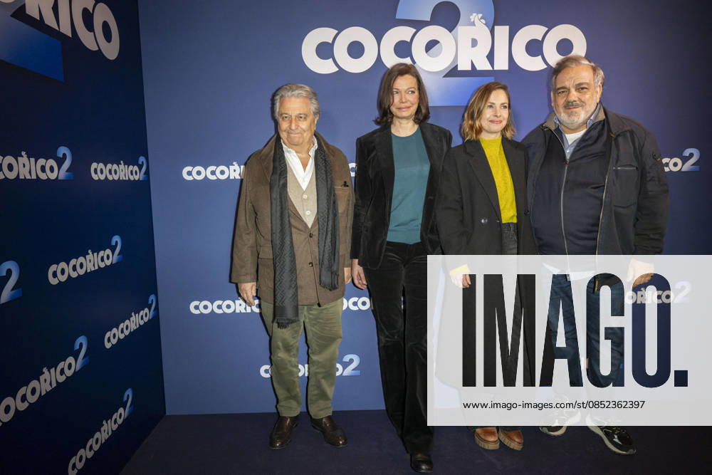 Cocorico 2 Premiere - Paris Christian Clavier, Marianne Denicourt, Chloe Coulloud and Didier Bourdon during the premiere of COCORICO 2 in Paris on March 31, 2026. Photo by Eliot Blondet ABACAPRESS.COM Paris France France
