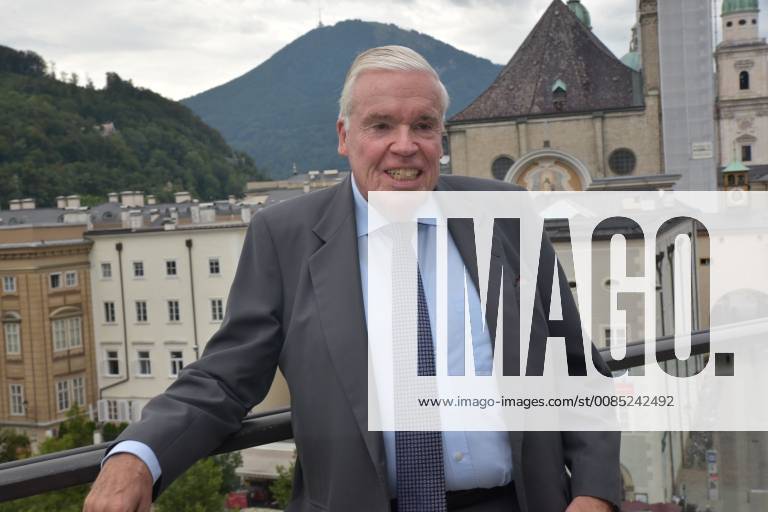 Klaus Michael Kühne Kühne Foundation Press Conference new main sponsor of the Salzburg Festival © Manfred Siebinger