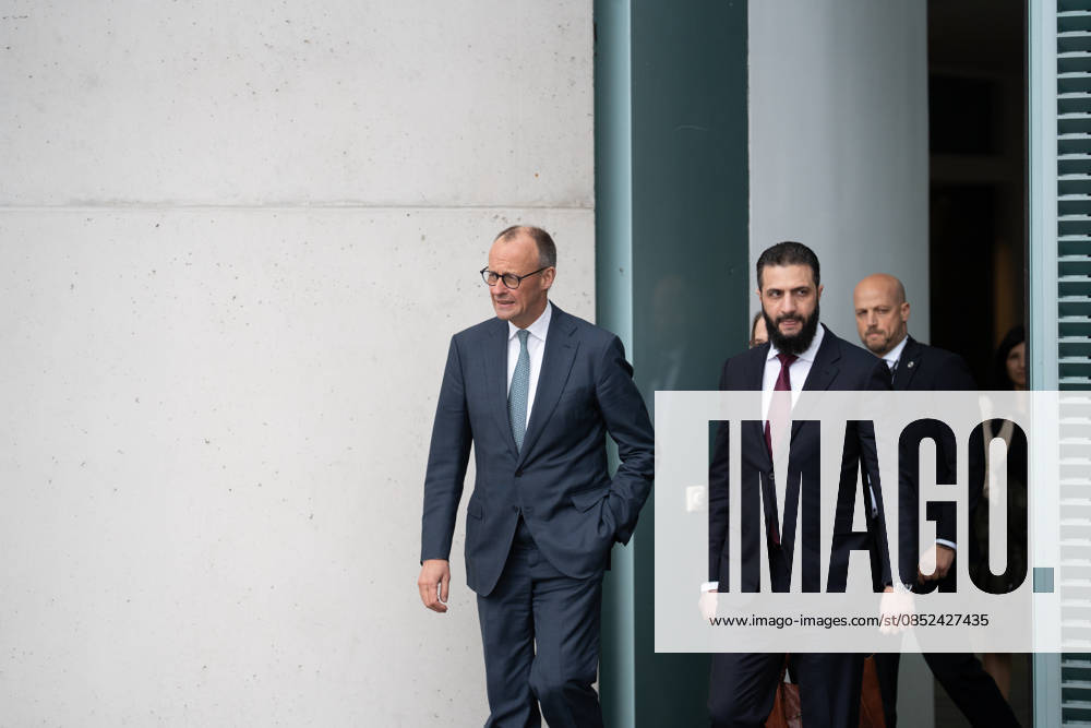 Federal Chancellor Friedrich Merz welcomes Syrian interim president Ahmed al Sharaa Chancellor Friedrich Merz welcomes Syrian interim president Ahmed al Sharaa Le chance