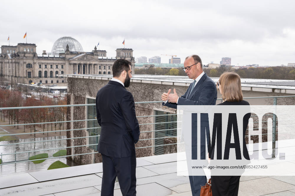 Federal Chancellor Friedrich Merz welcomes Syrian interim president Ahmed al Sharaa Chancellor Friedrich Merz welcomes Syrian interim president Ahmed al Sharaa Le chance