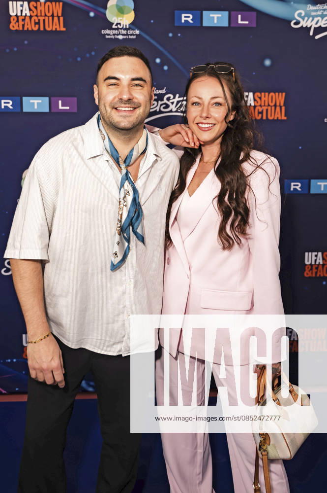 Lars Stein and Sandra Sicora at the preview of the 22nd season of the casting show DSDS 2026 at the 25 hours Hotel Cologne, 01 04 2026 Foto:xT.xFuturexImagex dsds_6423