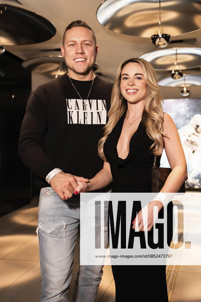 Patrick Romer and Annelie Henze at the preview of the 22nd season of the casting show DSDS 2026 at the 25 hours Hotel Cologne, 01 04 2026 Foto:xT.xFuturexImagex dsds_6433