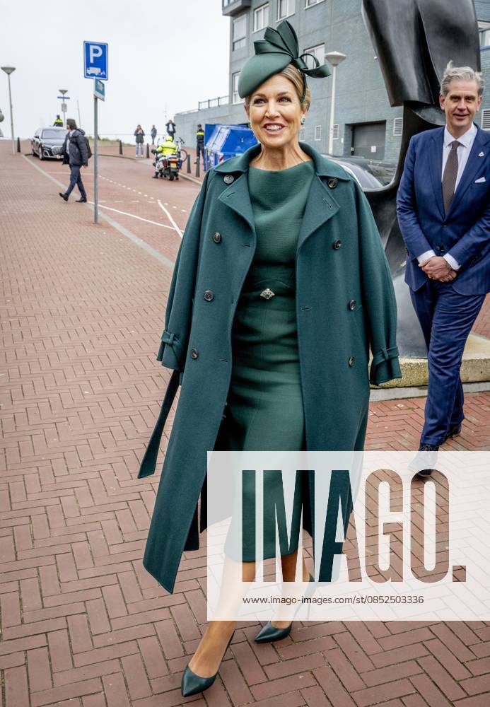 SCHEVENINGEN - Queen Maxima opens the renovated boulevard. The Scheveningen boulevard, for decades one of the best-known and most visited coastal promenades in the Netherlands, has been renewed in recent years to better accommodate the growing number of visitors and to be ready for the future. ROBIN UTRECHT ANP netherlands out - belgium out