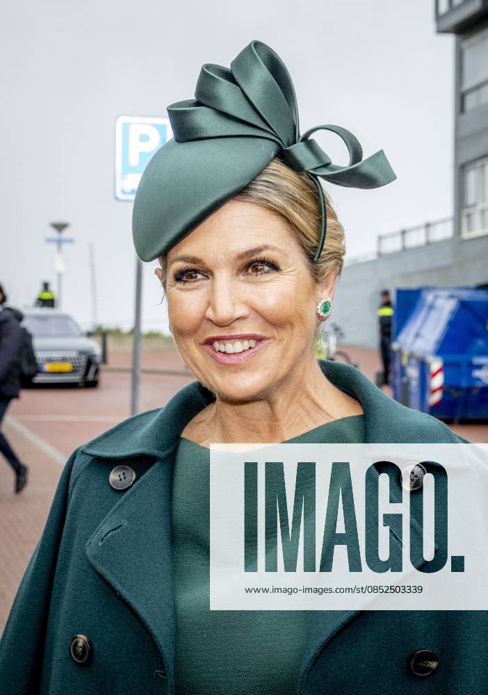 SCHEVENINGEN - Queen Maxima opens the renovated boulevard. The Scheveningen boulevard, for decades one of the best-known and most visited coastal promenades in the Netherlands, has been renewed in recent years to better accommodate the growing number of visitors and to be ready for the future. ROBIN UTRECHT ANP netherlands out - belgium out