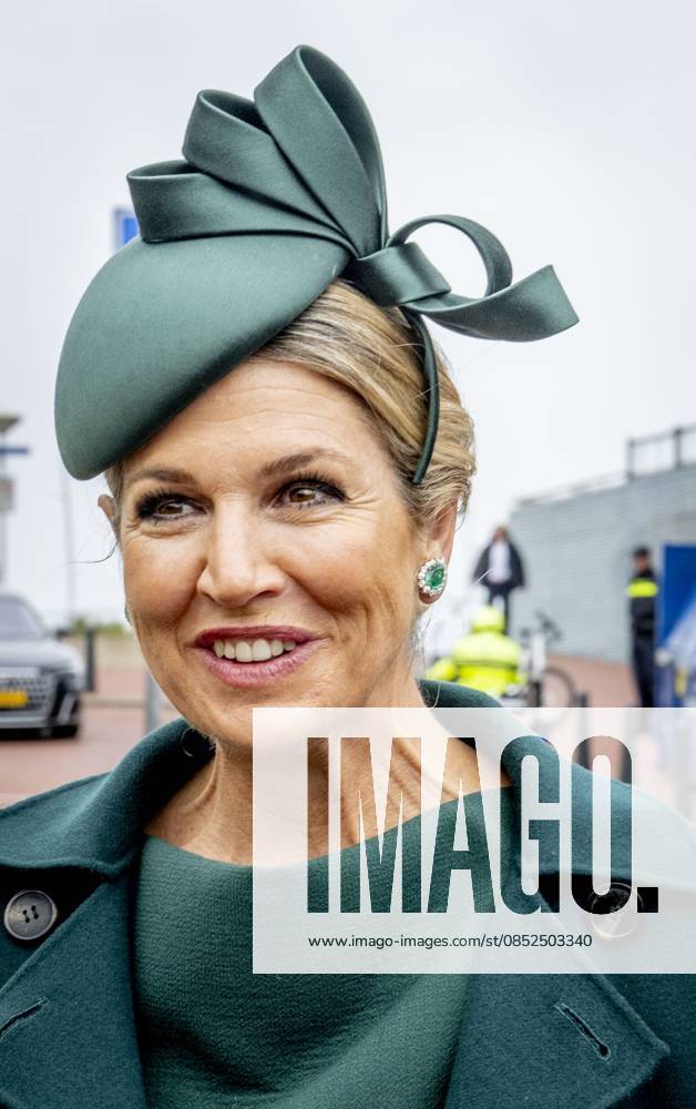 SCHEVENINGEN - Queen Maxima opens the renovated boulevard. The Scheveningen boulevard, for decades one of the best-known and most visited coastal promenades in the Netherlands, has been renewed in recent years to better accommodate the growing number of visitors and to be ready for the future. ROBIN UTRECHT ANP netherlands out - belgium out