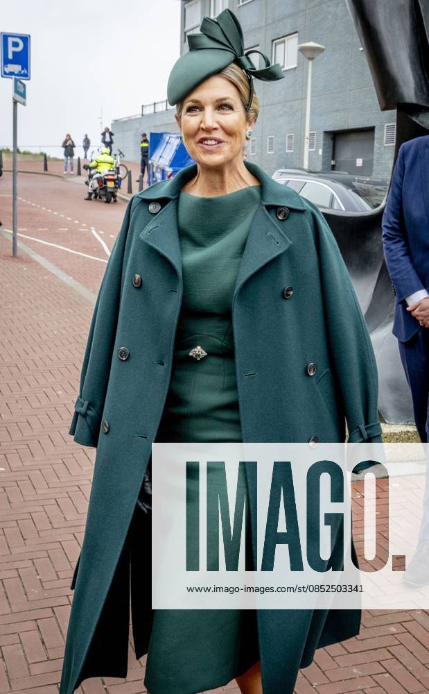 SCHEVENINGEN - Queen Maxima opens the renovated boulevard. The Scheveningen boulevard, for decades one of the best-known and most visited coastal promenades in the Netherlands, has been renewed in recent years to better accommodate the growing number of visitors and to be ready for the future. ROBIN UTRECHT ANP netherlands out - belgium out