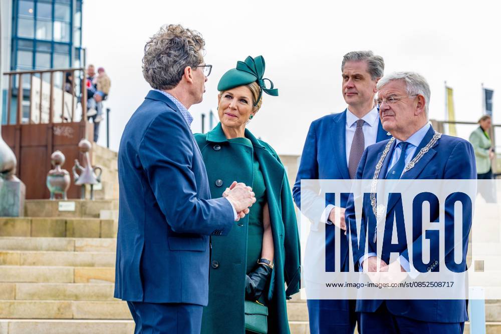 Scheveningen, The Netherlands, 2026-04-02 13:47:46 Scheveningen, 02-04-2026, Scheveningen Boulevard. Queen Maxima opens the renovated boulevard in Scheveningen. The Scheveningen Boulevard, for decades one of the best-known and most visited coastal promenades in the Netherlands, has been renewed in recent years to better accommodate the growing number of visitors and be ready for the future. PHOTO: NLBeeld Patrick van Emst Credit: NL Beeld Patrick van Emst