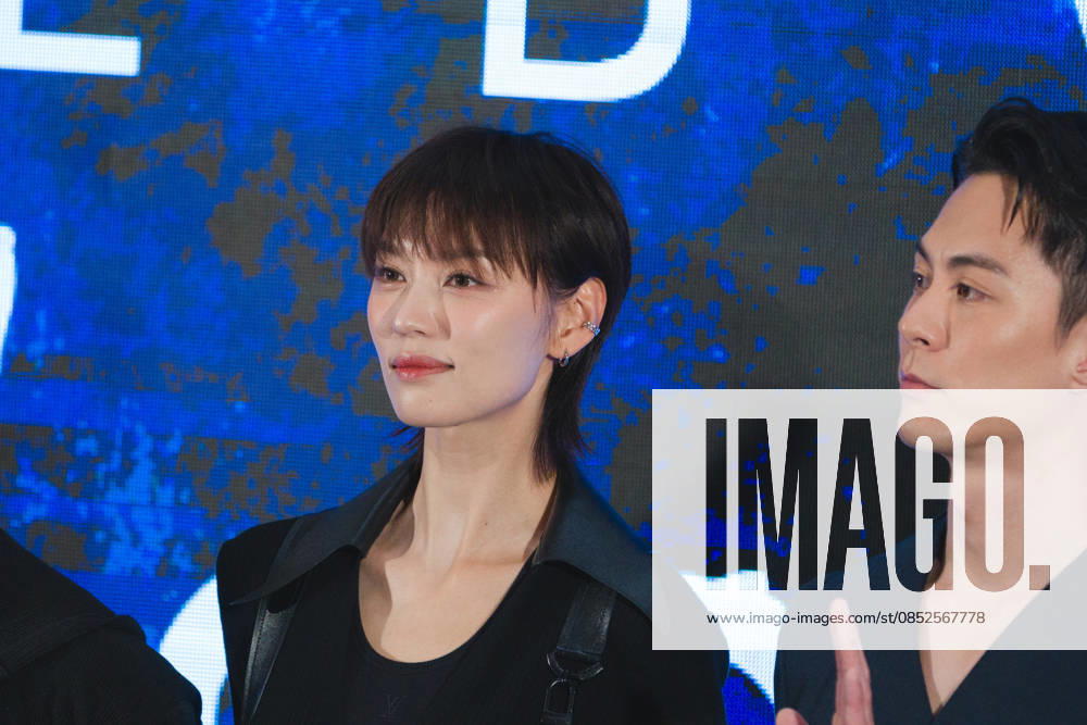Actress model Louise Wong Tan-ni attends the promotional event of film Cold War 1994 on April 2, 2026 in Hong Kong, China.