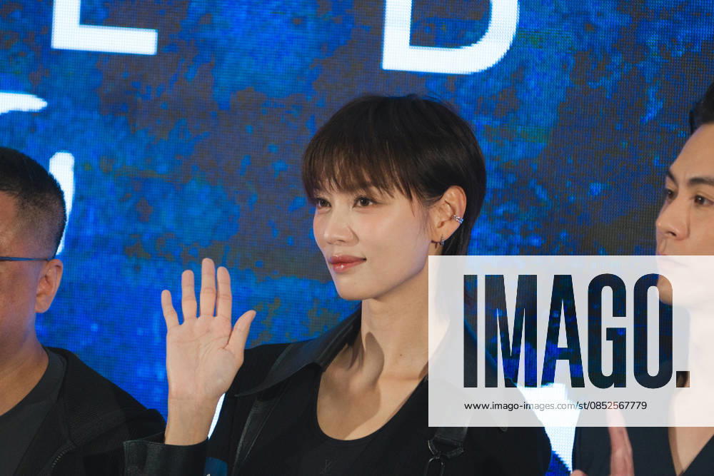 Actress model Louise Wong Tan-ni attends the promotional event of film Cold War 1994 on April 2, 2026 in Hong Kong, China.