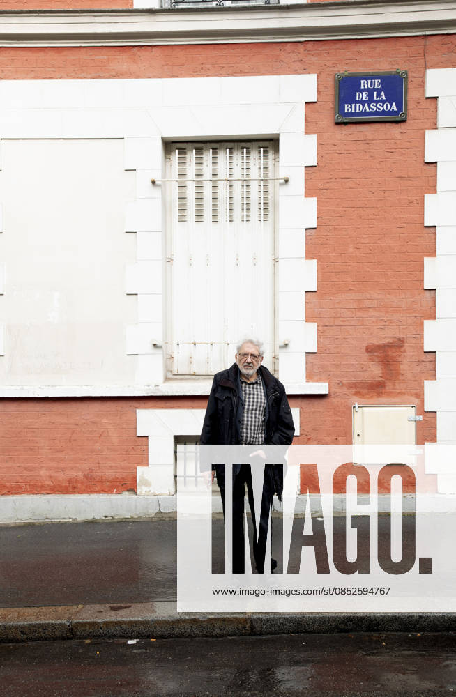 Portrait of Jacques Tardi in his neighbourhood, following in the footsteps of Nestor Burma in Menilmontant 10 10 2024 Olivier Dion LH opale photo